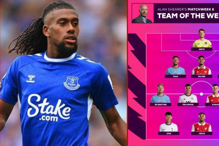 Alex Iwobi named in Premier League team of the week