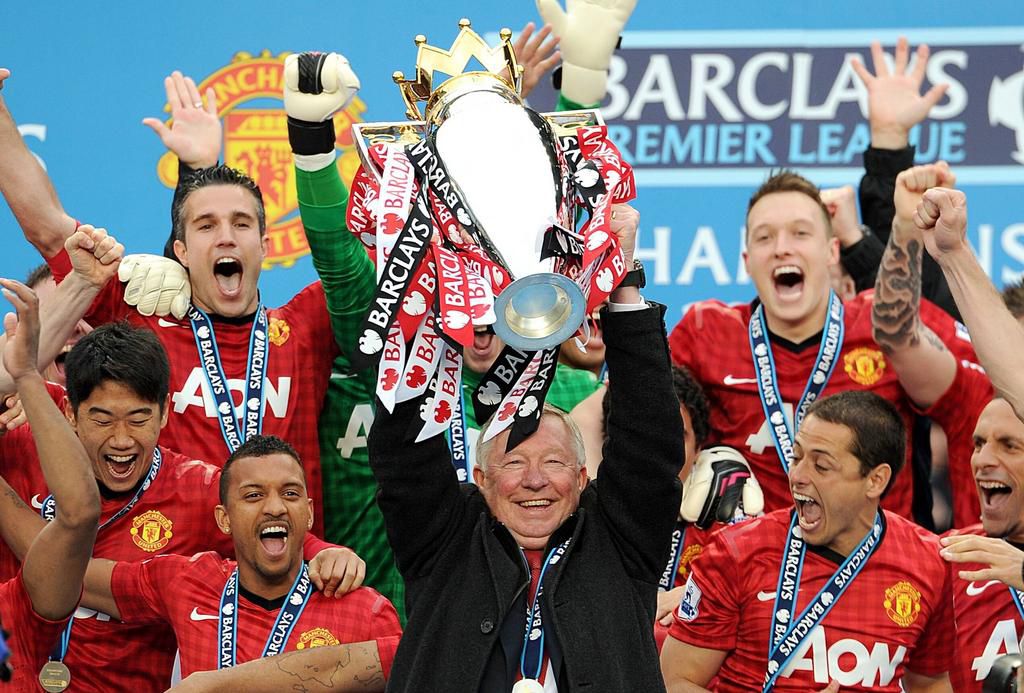 Manchester United last won the Premier League title