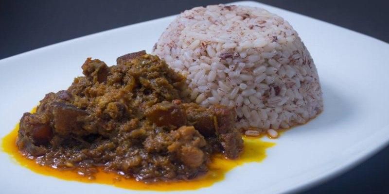 Ofada rice recipe
