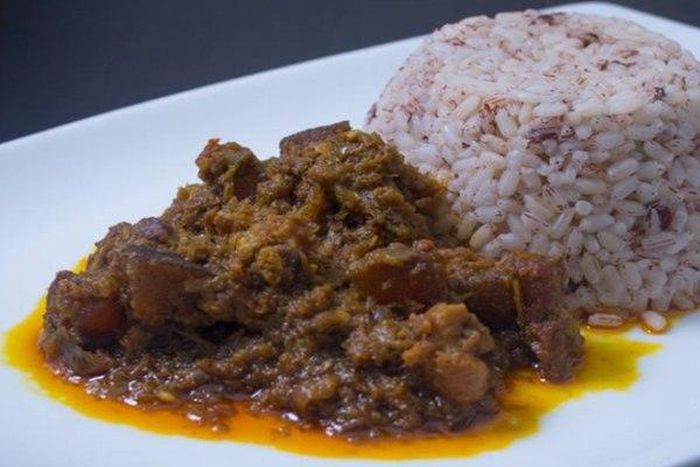 Ofada rice recipe