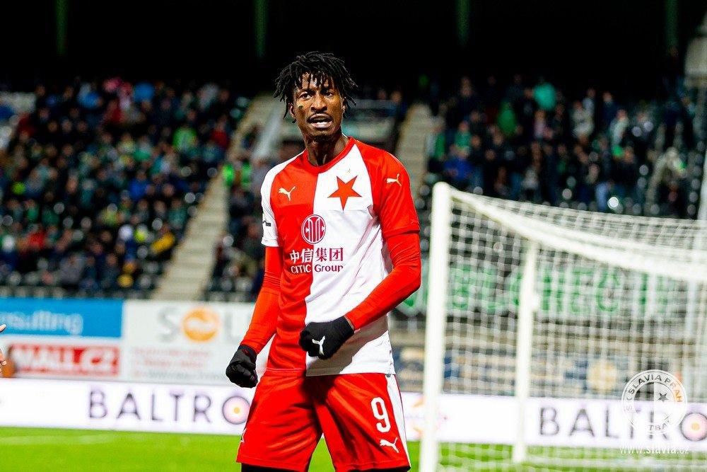 Peter Olayinka (Twitter/Slavia Prague)