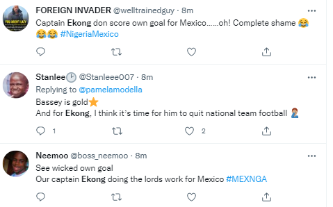Reactions as Mexico beat Super Eagles 2-1 in friendly game