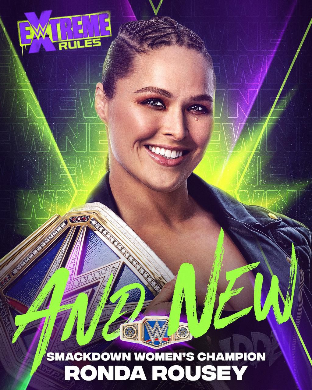 Ronda Rousey is new Smackdown Womens Champion