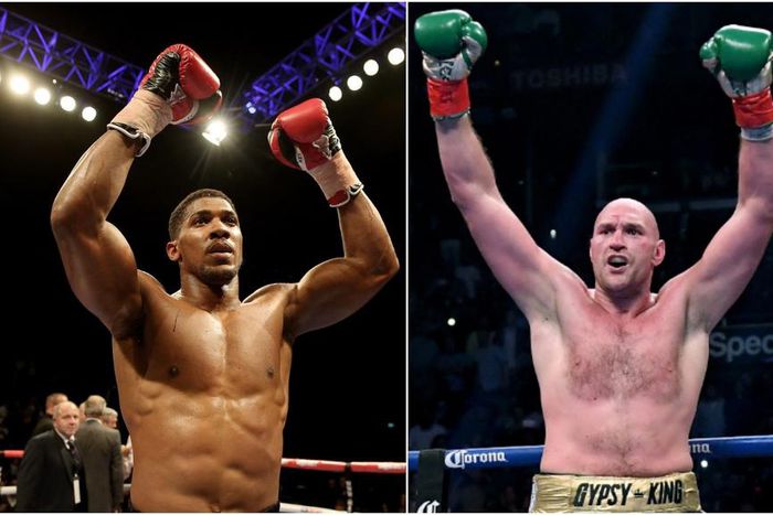 Anthony Joshua and Tyson Fury