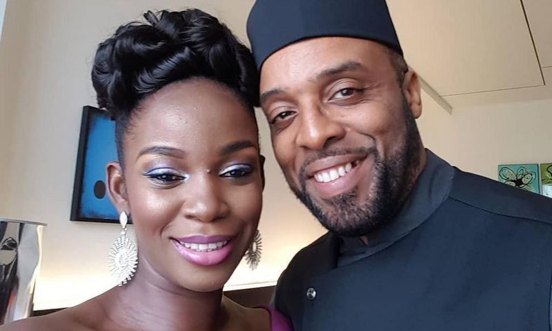 Nollywood actor Kalu Ikeagwu and his estrange wife Ijeoma