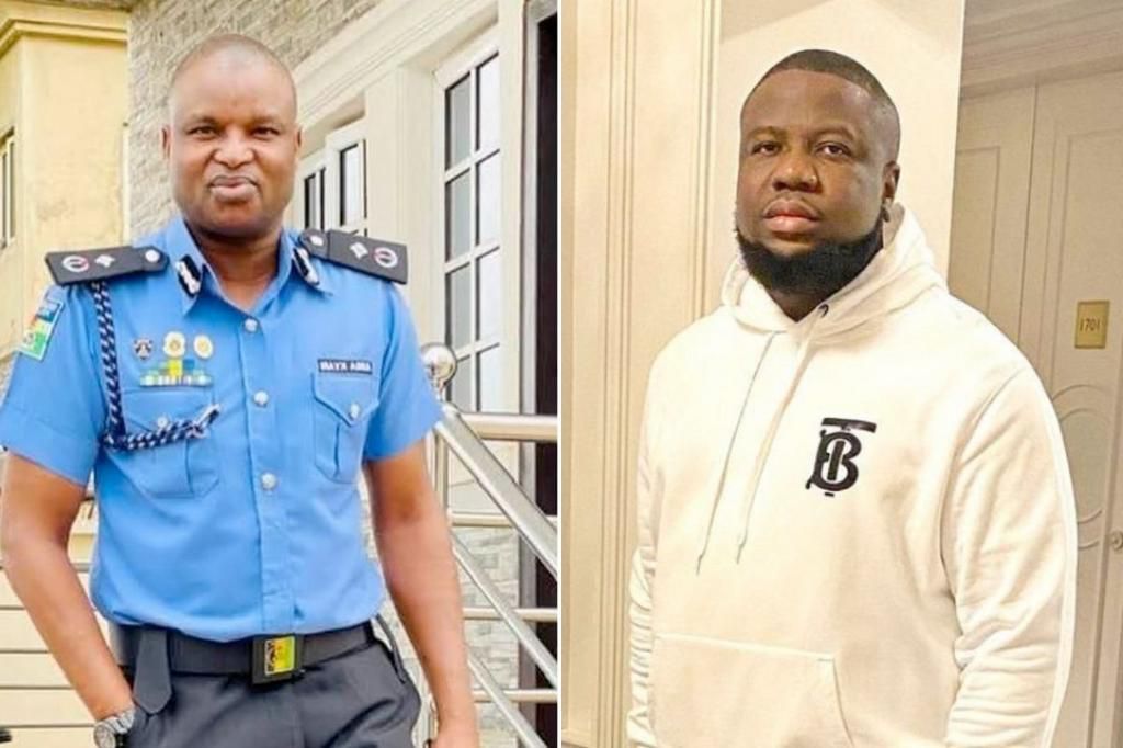 Abba Kyari and Hushpuppi (BBC)