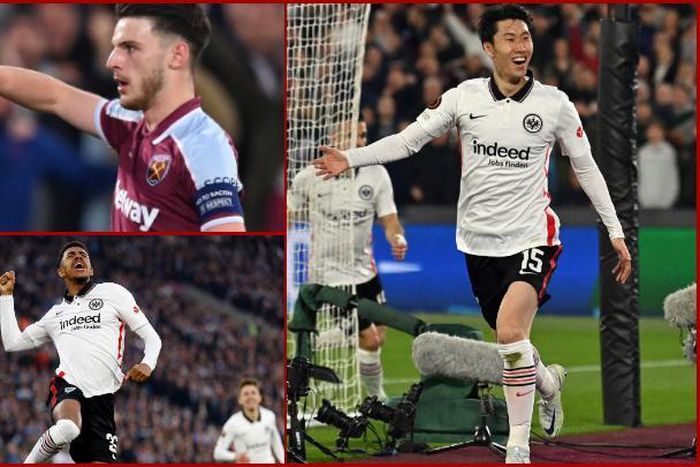 Eintracht Frankfurt with another away win in the Europa League