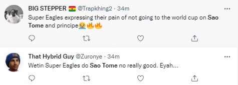 Reactions as Super Eagles beat down the Principalities of São Tomé 10-0 in AFCON qualifier