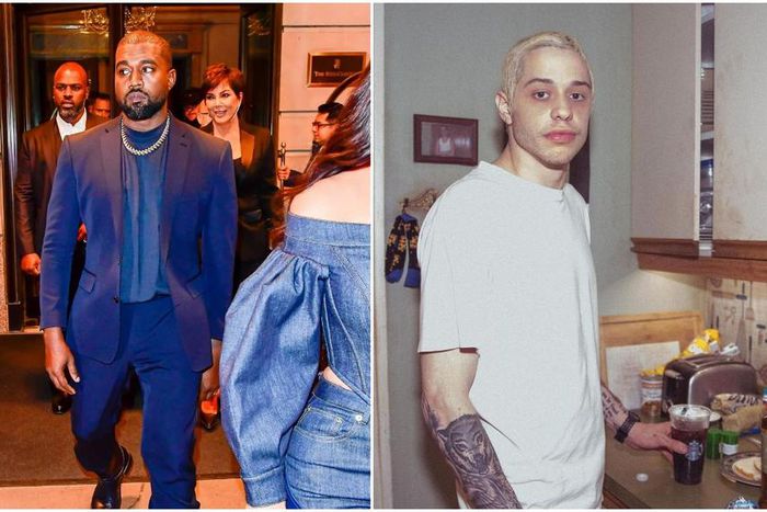 American rapper Kanye West and Pete Davidson [Instagram/KanyeWestTheGoat] [Instagram/PeteDavidson]