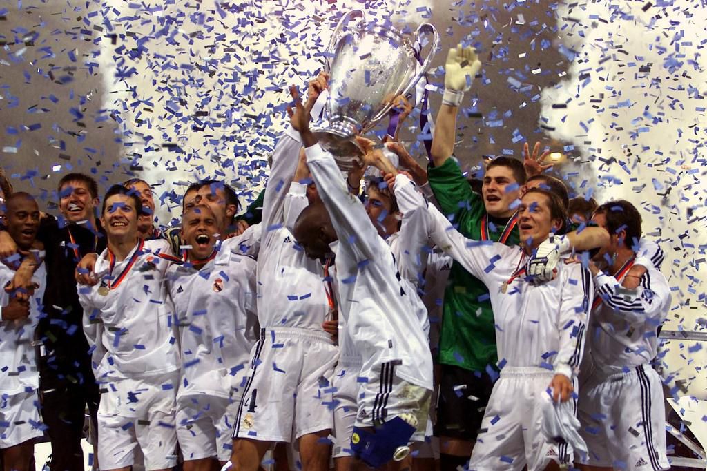 Real Madrid won the UCL for the ninth time in 2002
