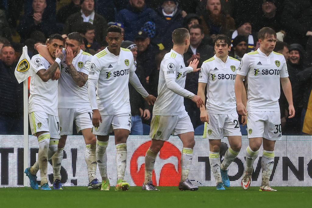 Leeds United scored two quick fire goals to draw level early in the second half