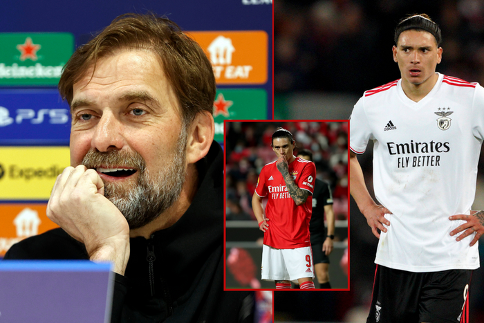 Liverpool boss Jurgen Klopp has been impressed by Benfica's Darwin Nunez