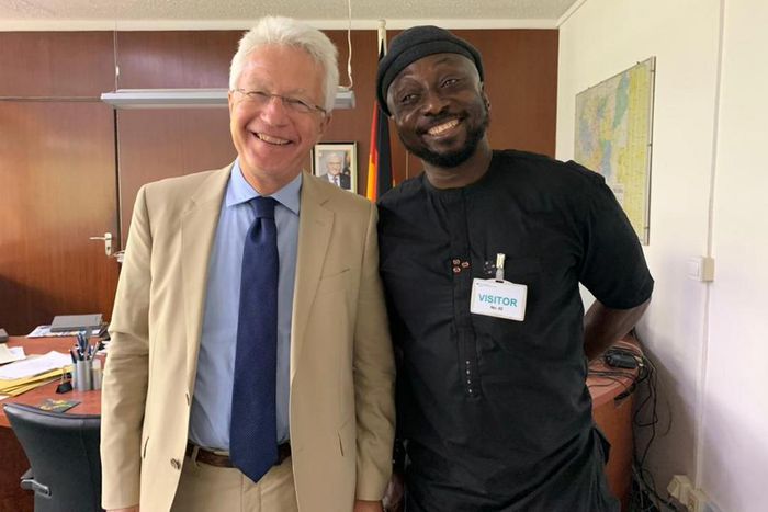 WAZOBIA FM discusses ways of strengthening media relationship between the radio station and Germany