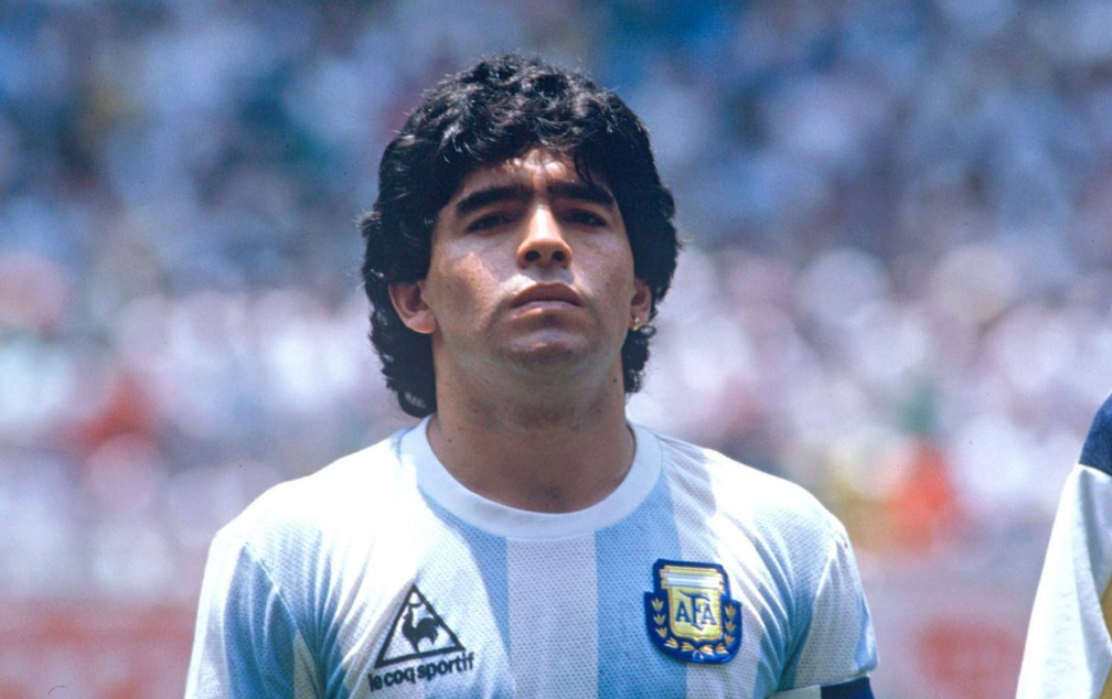 Diego Maradona in 1986
