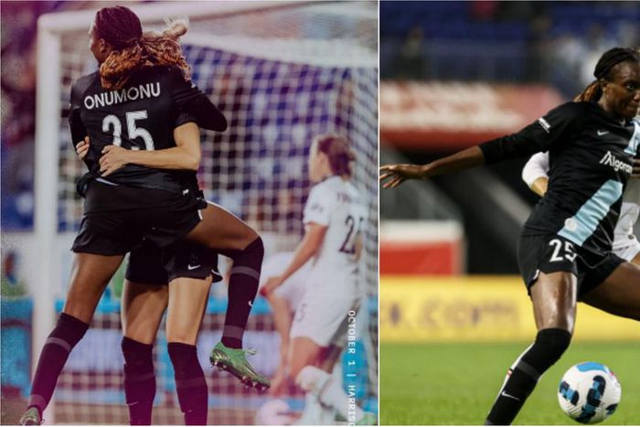 Ifeoma Onumonu score for Gotham FC against Portland