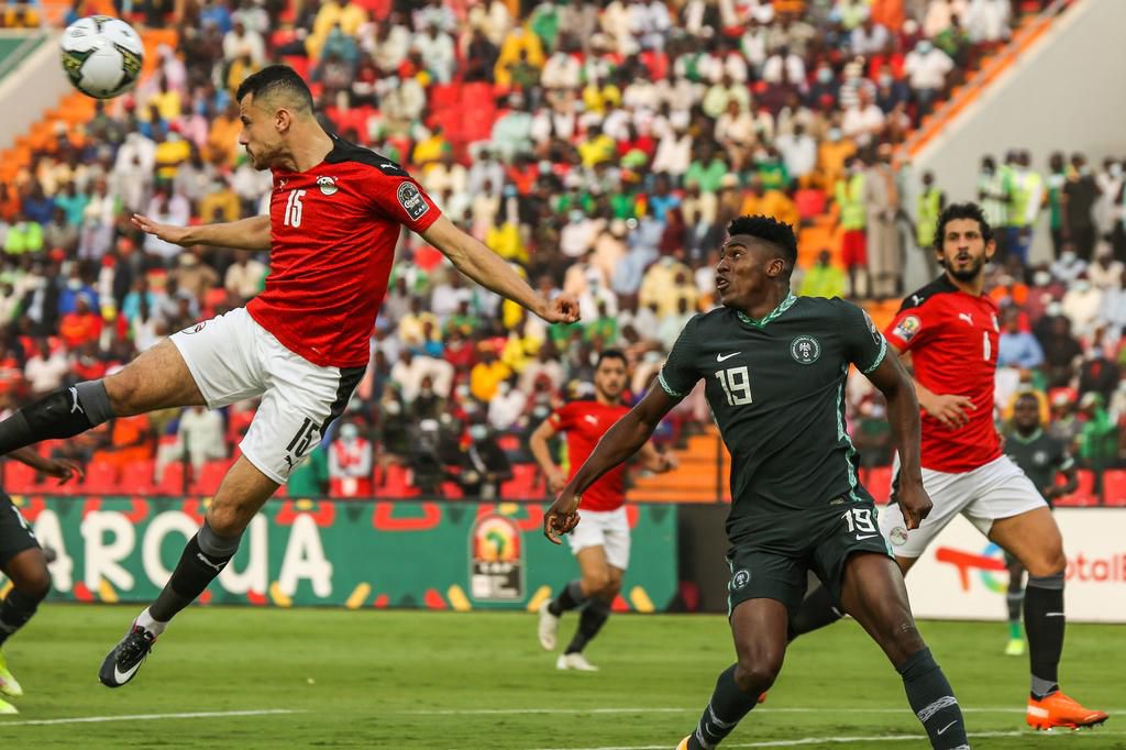 Taiwo Awoniyi against Egypt