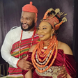 Nollywood actor Blosson Chukwujekwu and his wife Winifred Akhuemokhan