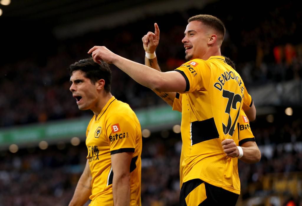 Dendoncker scored Wolves only goal as they were defeated by Man City on Wednesday night