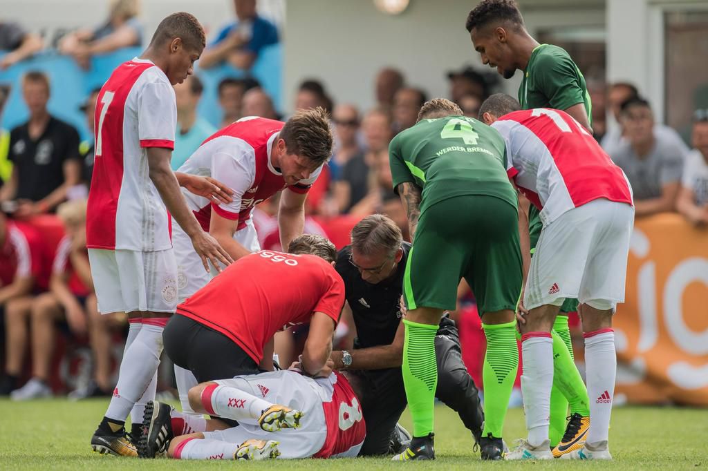Abdelhak Nouri suffered a cardiac arrest against Werder Bremen in Austria in 2017