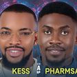 Kess and Pharmsavi are the latest housemates to be evicted [bigbronaija]