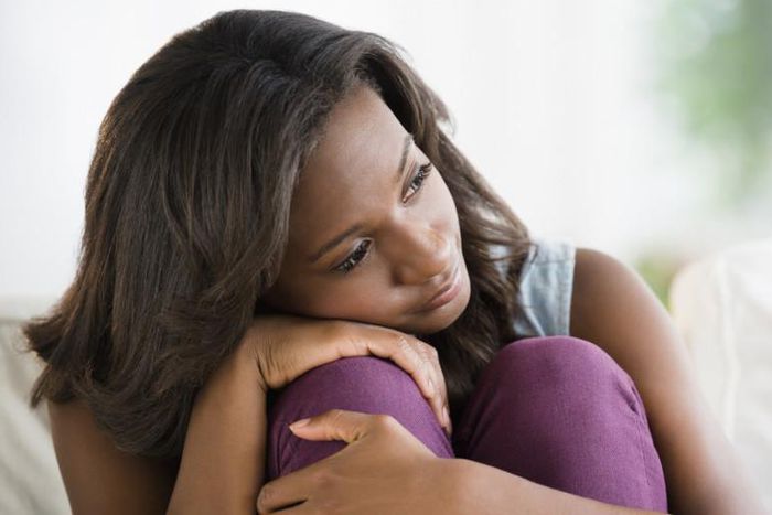 Sad black woman(Madailygist)