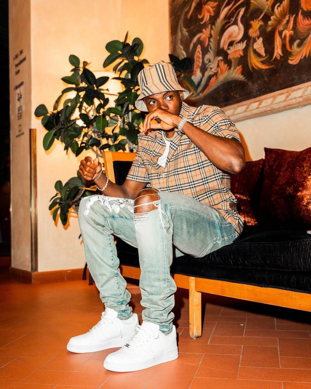 Osimhen shows off style, Oshoala continues recovery from injury [Photos]