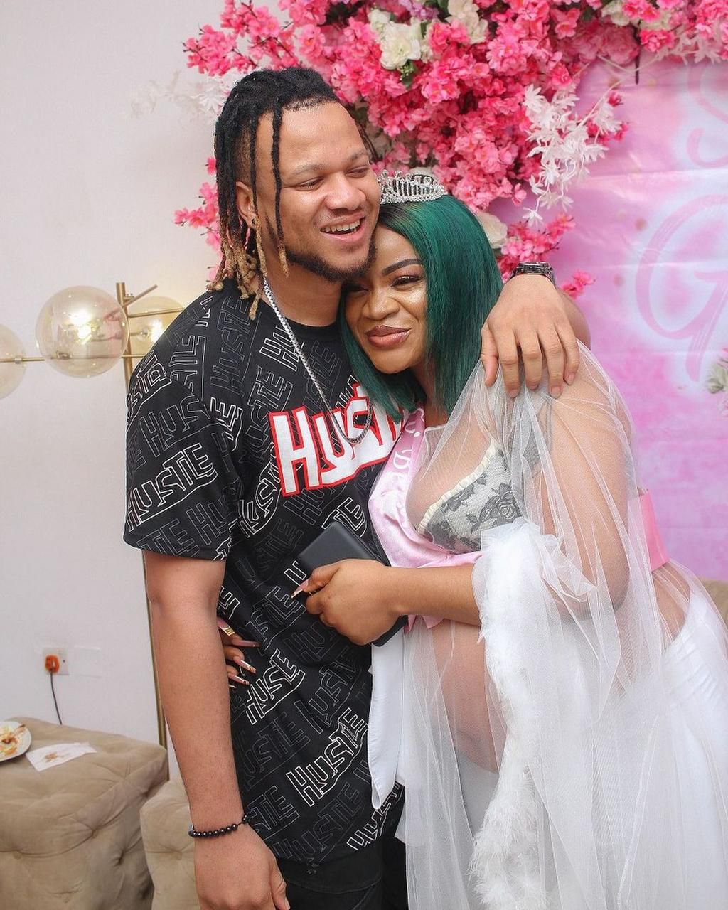 Uche Ogbodo and her partner Bobby Maris [Instagram/UcheOgbodo]