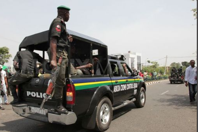 Nigerian police officers (image used for illustration) [Guardian]