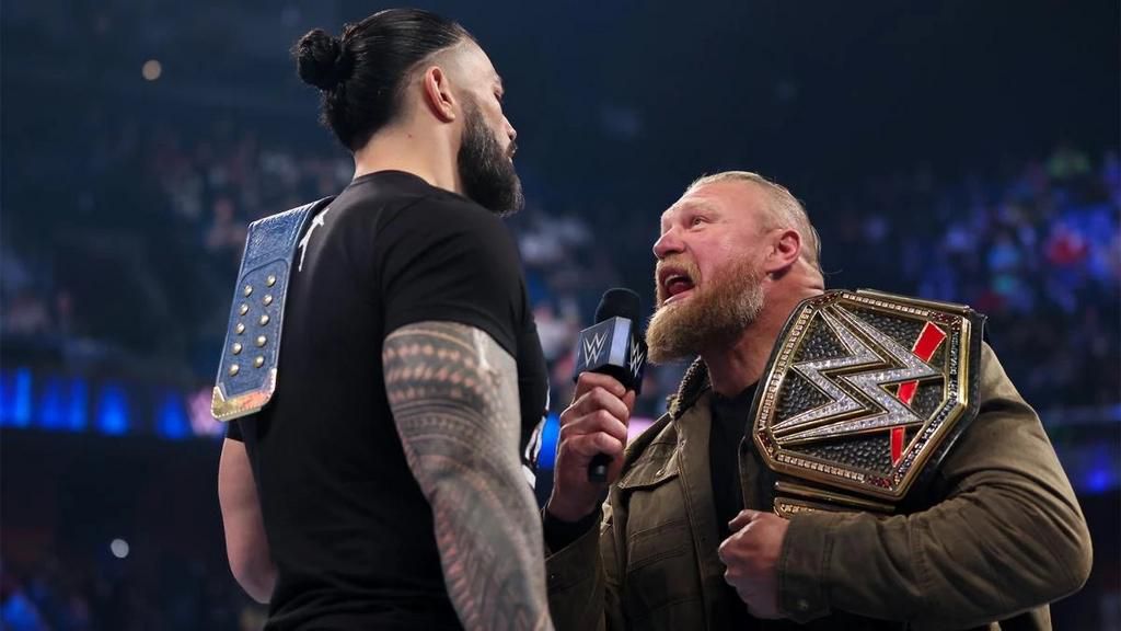 Roman Reigns will renew his epic rivalry with Brock Lesnar in Wrestlemania 38's Main Event