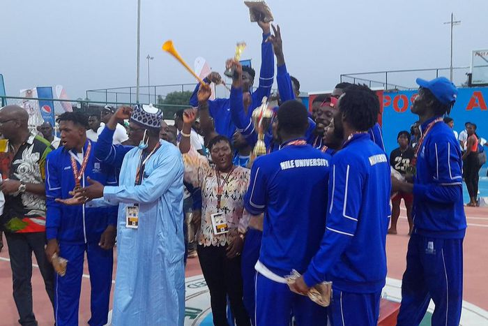 The Male basketball winners, Nile.