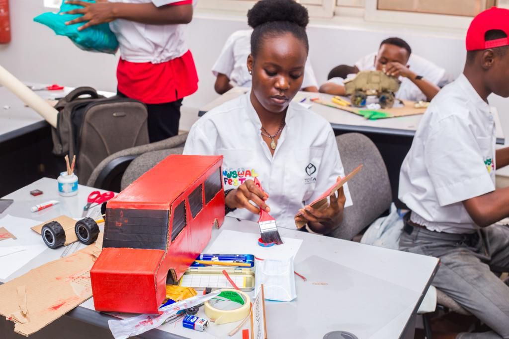 Toyota Nigeria unveil winners of “Own The Dream” car making competition at Unusual Fest