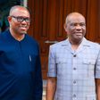 Labour Party Presidential candidate, Peter Obi visits Rivers State Governor, Nyesom Wike. [Twitter:Wike]