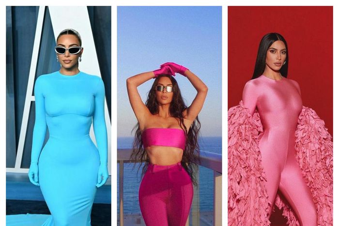 Kim looks the same all the time these days [Instagram]