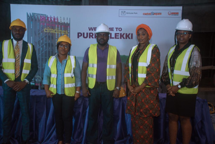 L:R: G.Jaiyeola Okuazun, General Manager, Ventures Park; Chinonye Nwatu, Area Operations Manager, Sundry Markets; Laide Agboola, Chief Executive Officer, Purple ; Nafisah Abubakar, Director, Ventures Park, Seyi Sowale, GED – Finance and Strategy, Purpl...