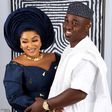 Nollywood actress Mercy Aigbe and her alleged husband, Kazim Adeoti [Instagram/RealMercyAigbe]