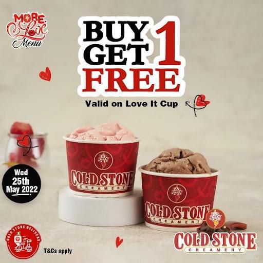 Hello Indulgence Geng! Get ready for the best may yet with Cold Stone sweet treats!