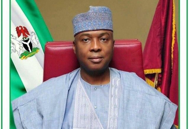 Senate President, Bukola Saraki.