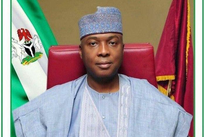 Senate President, Bukola Saraki.