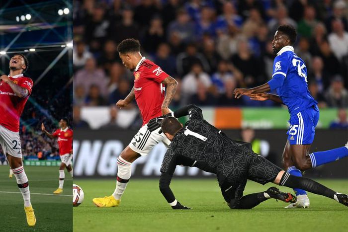 'Sancho is back' - Reactions as Manchester United beat Leicester City