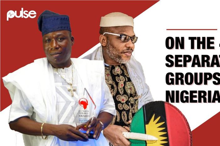 On the 4 Separatist groups in Nigeria