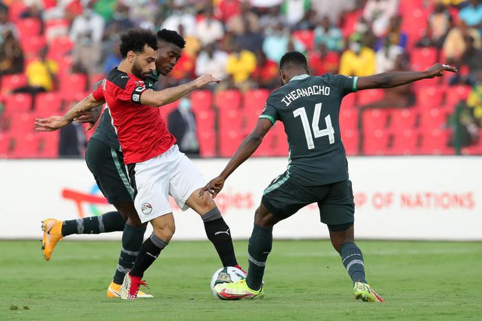 In the battle of the Premier League stars, it was Iheanacho who came out on top.