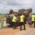 FRSC at an accident scene (Illustration)