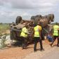 FRSC at an accident scene (Illustration)
