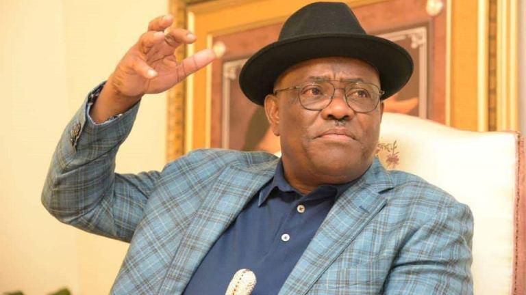 Rivers state governor, Nyesom Wike.