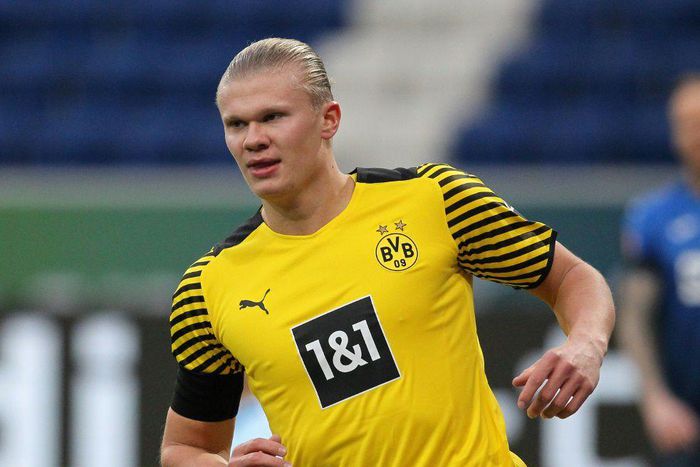 Erling Haaland was injured at Hoffenheim on Saturday after scoring for Borussia Dortmund