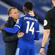 Leicester City manager Brendan Rodgers has encouraged Iheanacho despite his recent shortcomings in front of goal