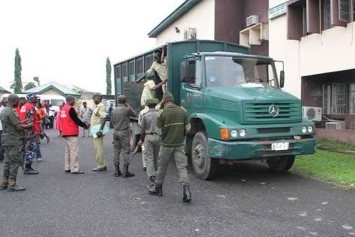 Jailbreak in Kuje prison/ This image is used as an illustration only (The Sun Nigeria)