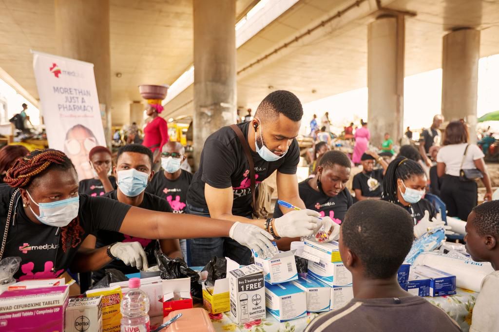 Medplus Pharmacy launches medical outreach to children at Chess in Slums in Oshodi Under Bridge