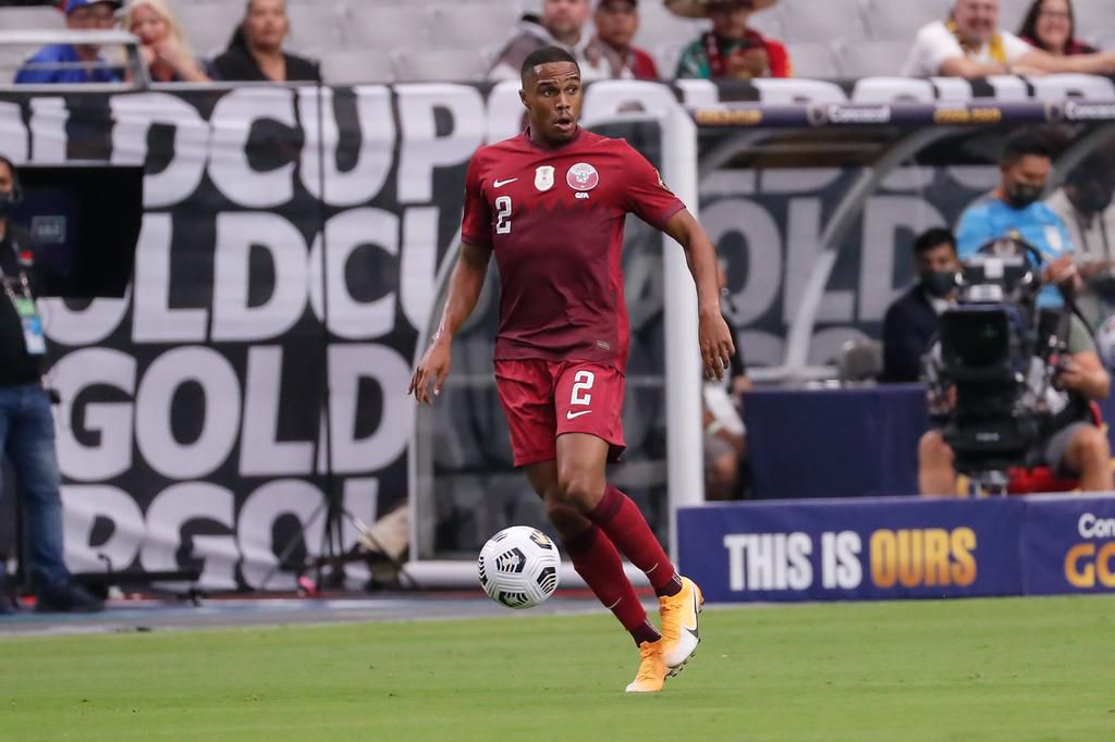 Qatari defender Pedro Miguel is one of the star players in the host team