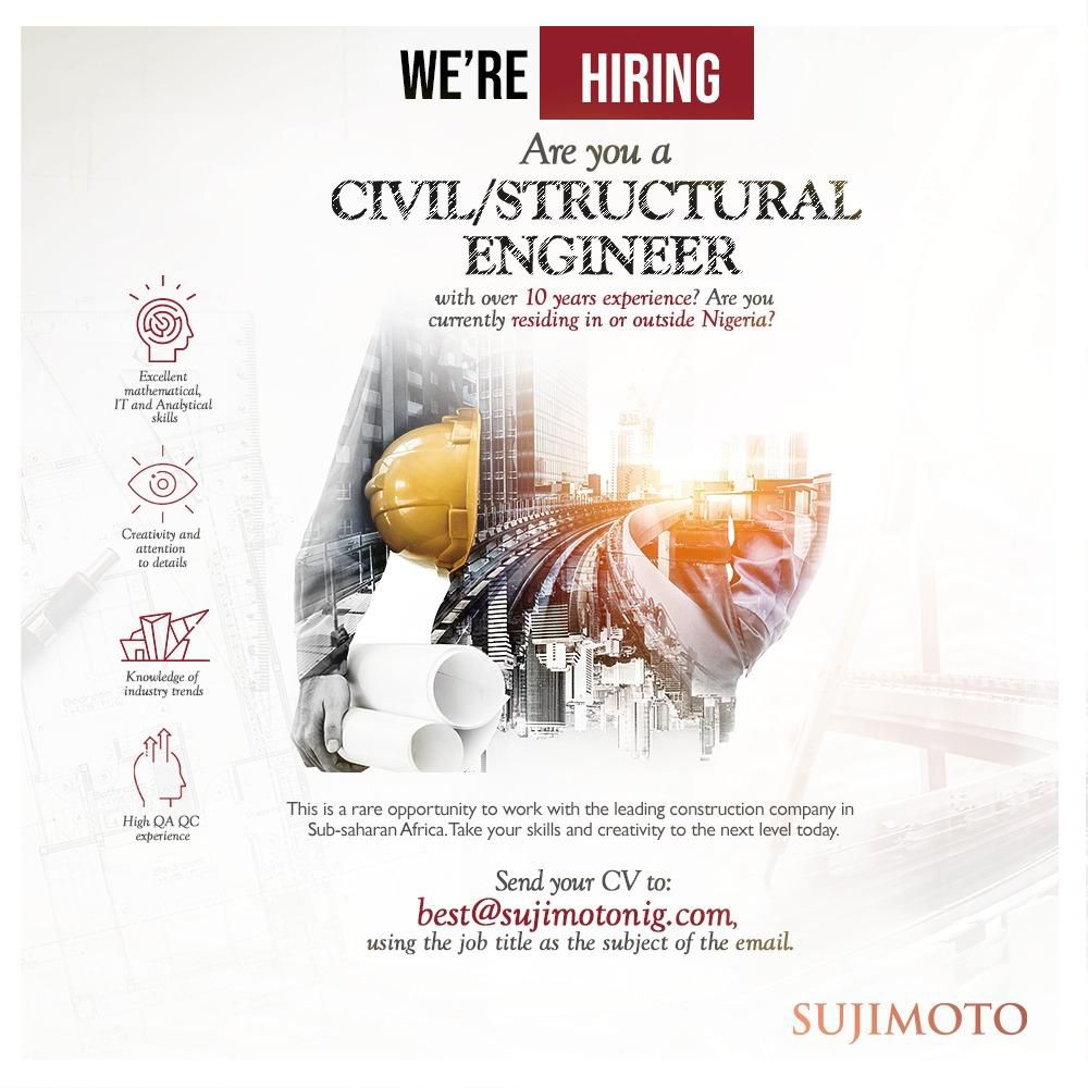 Sujimoto is hiring